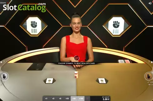 Скрин3. Rock Paper Scissors (BetGames) слот