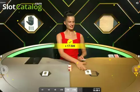 Скрин4. Rock Paper Scissors (BetGames) слот