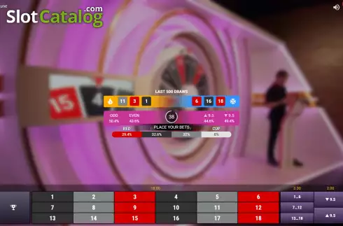 Скрин2. Wheel of Fortune (BetGames) слот
