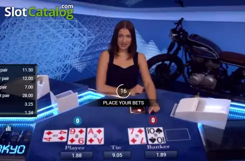 Скрин2. Bet on Baccarat слот