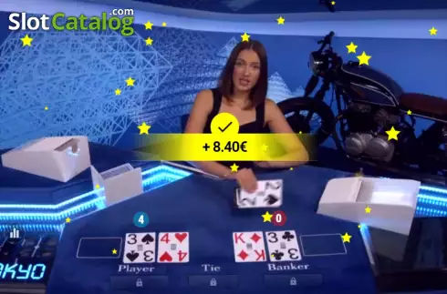 Скрин3. Bet on Baccarat слот