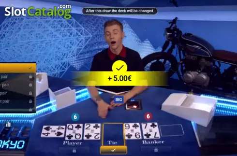 Скрин5. Bet on Baccarat слот