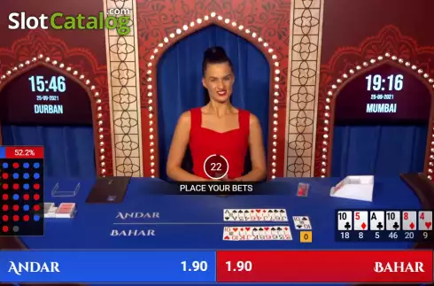 Скрин3. Andar Bahar (BetGames) слот