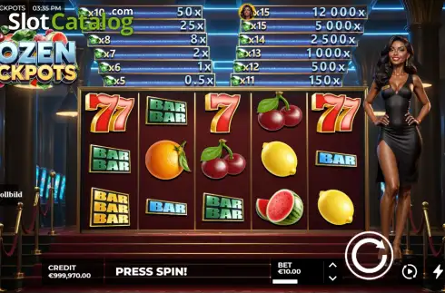 Скрин2. Dozen Jackpots слот