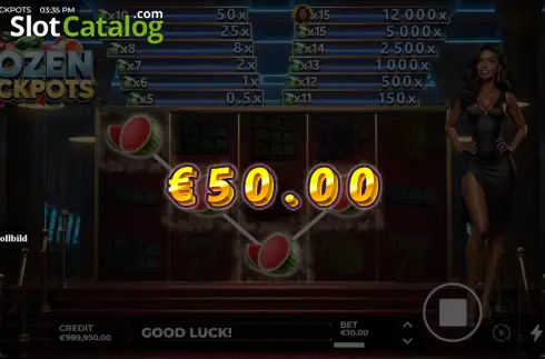 Скрин3. Dozen Jackpots слот
