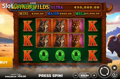 Скрин2. Buffalo Wilds (BetGames) слот