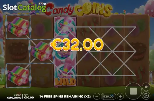 Скрин3. Candy Coins (BetGames) слот