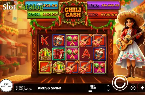 Скрин2. Chili Cash слот