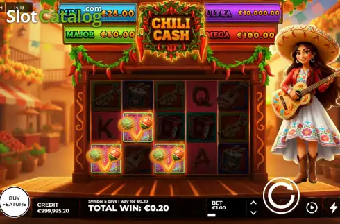 Скрин3. Chili Cash слот