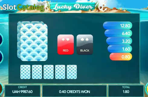 Скрин5. Lucky Diver слот