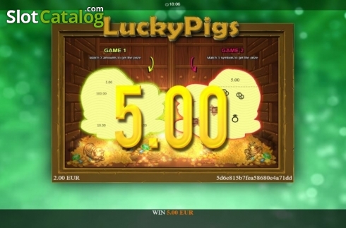 Скрин5. Lucky Pigs слот