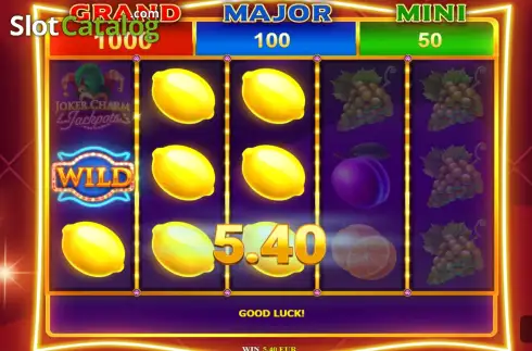 Скрин3. Joker Charm Jackpots слот