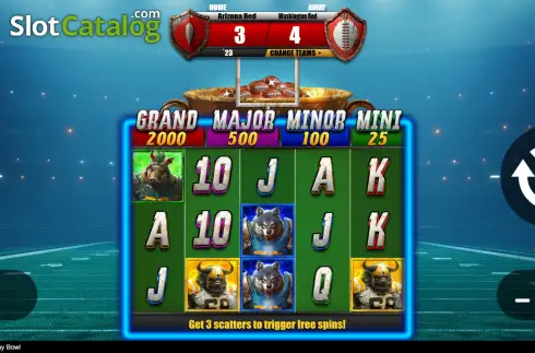 Скрин2. Savage Sunday Bowl слот