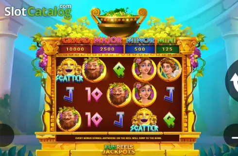 Скрин2. Dionysus Party слот