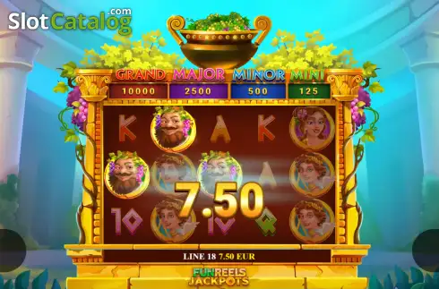 Скрин3. Dionysus Party слот