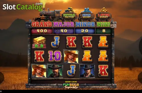 Скрин2. Outlaws Express слот