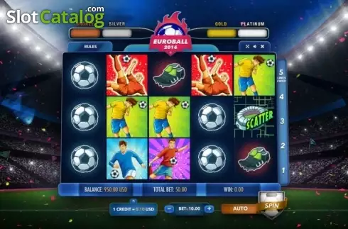 Скрин2. Euroball слот