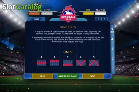 Скрин5. Euroball слот