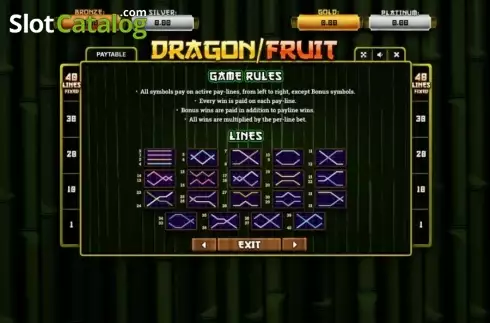 Скрин5. Dragon Fruit (Betsense) слот