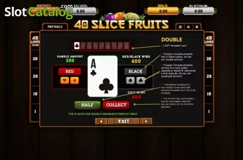 Скрин6. 40 Slice Fruits слот