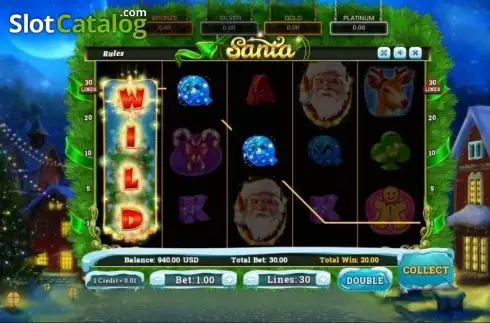 Скрин3. Santa (Betsense) слот