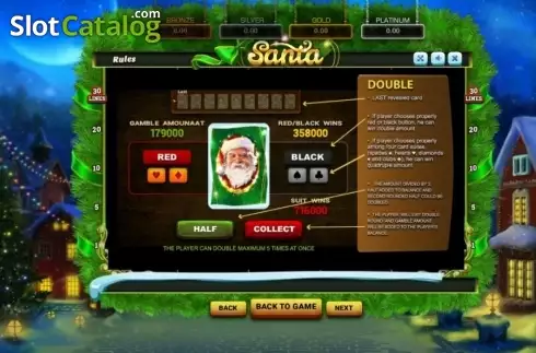Скрин8. Santa (Betsense) слот