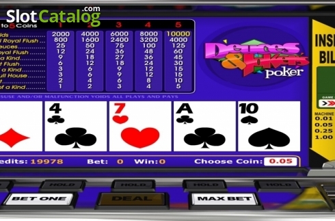 Скрин4. Deuces and Jokers Poker (Betsoft) слот