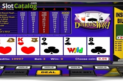 Скрин3. Deuces Wild (Betsoft) слот