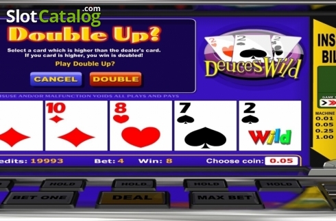 Скрин4. Deuces Wild (Betsoft) слот