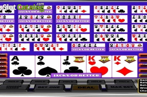 Скрин4. Double Bonus Poker MH (Betsoft) слот