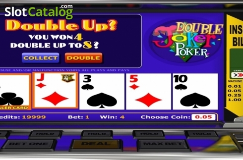 Скрин5. Double Joker Poker (Betsoft) слот
