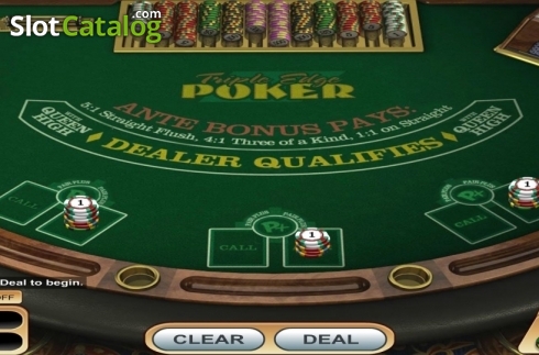 Скрин2. Triple Edge Poker (Betsoft) слот