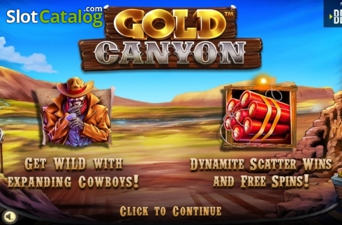 Скрин2. Gold Canyon слот