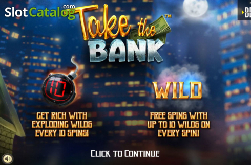 Скрин2. Take The Bank слот