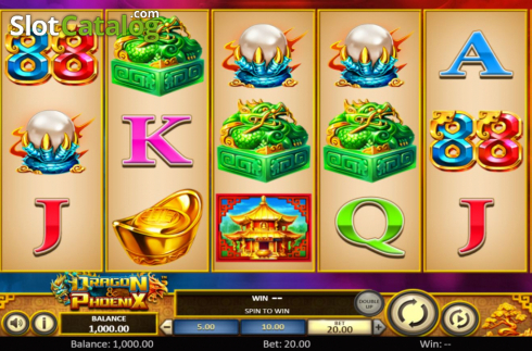 Скрин3. Dragon Phoenix (Betsoft) слот