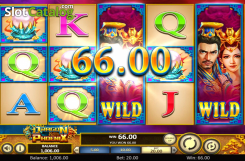 Скрин4. Dragon Phoenix (Betsoft) слот