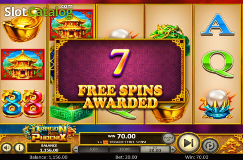 Скрин5. Dragon Phoenix (Betsoft) слот