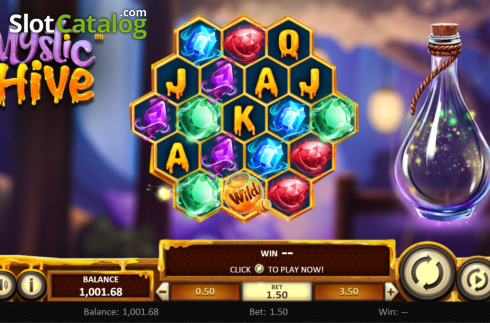 Скрин2. Mystic Hive слот