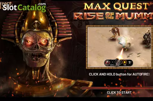 Скрин2. Max Quest - Rise of the Mummy слот