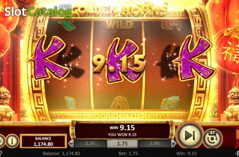 Скрин5. Golden Horns слот