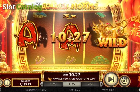 Скрин6. Golden Horns слот