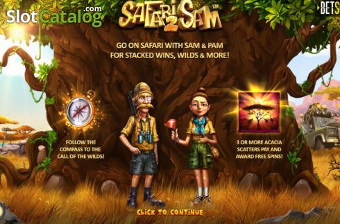 Скрин2. Safari Sam 2 слот