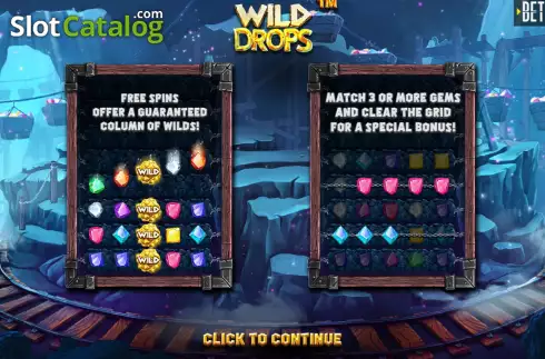 Скрин2. Wild Drops слот