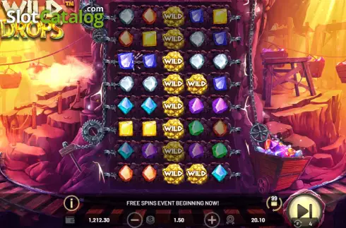 Скрин8. Wild Drops слот