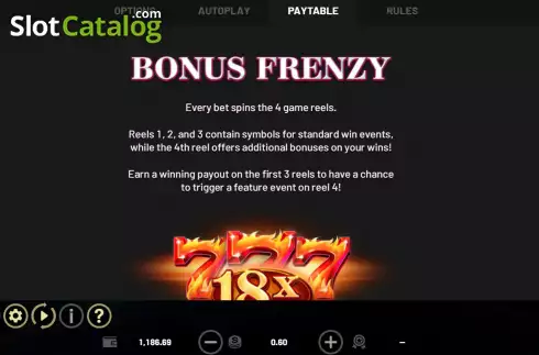 Скрин7. 7 Fortune Frenzy слот