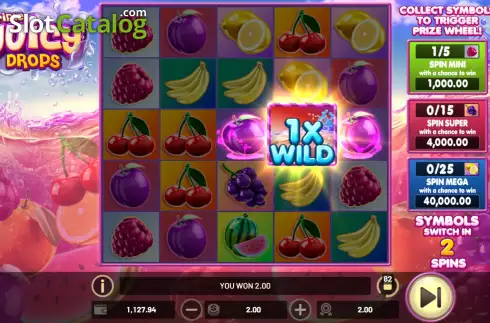 Скрин5. Triple Juicy Drops слот