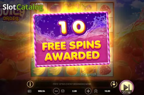 Скрин7. Triple Juicy Drops слот