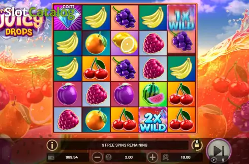 Скрин8. Triple Juicy Drops слот