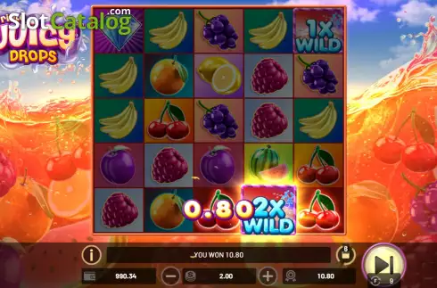 Скрин9. Triple Juicy Drops слот