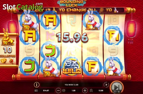 Скрин9. Bounding Luck слот